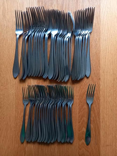 Heel veel bestekdelen Gero Zilmeta 718 "Wals" Puntfilet., Huis en Inrichting, Keuken | Bestek, Gebruikt, Rvs of Chroom, Ophalen of Verzenden