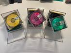 Minidischouders 3x met 30x MAXELL COL.COL.  74 MINUTEN, Ophalen of Verzenden