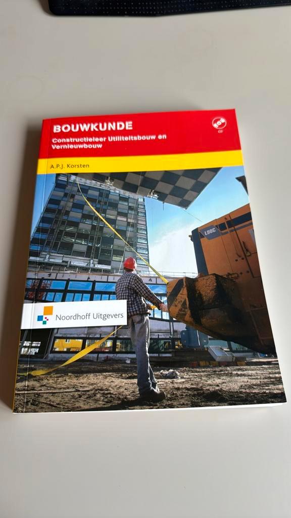 Bouwkunde - Constructieleer Utiliteitsbouw en Vernieuwbouw, Boeken, Techniek, Zo goed als nieuw, Bouwkunde, Ophalen of Verzenden