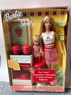 Barbie & Shelly bak plezier, Kinderen en Baby's, Speelgoed | Poppen, Ophalen of Verzenden, Zo goed als nieuw, Barbie