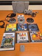 PlayStation 1 met 9 games, memory card en controller, Spelcomputers en Games, Spelcomputers | Sony PlayStation 1, Ophalen of Verzenden
