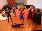 Marvel figuren vintage en Spyderman,pyderman op motor, Ophalen of Verzenden, Overige typen