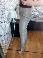 Nieuw leren broek, Nieuw, Ophalen of Verzenden, Maat 36 (S), Grijs