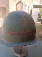 us helm, Verzamelen, Militaria | Tweede Wereldoorlog, Ophalen of Verzenden, Landmacht, Amerika, Helm of Baret