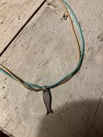 Vis Hanger Ketting, Blauw, Ophalen of Verzenden, Zo goed als nieuw, Overige materialen