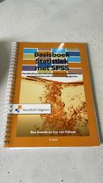 Ben Baarda - Basisboek Statistiek met SPSS, Ophalen of Verzenden, Zo goed als nieuw, Ben Baarda