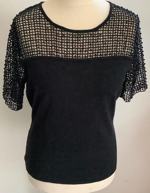 Leo & Ugo top maat 4 kleur zwart nieuw, Kleding | Dames, Tops, Nieuw, Maat 42/44 (L), Zwart, Korte mouw, Ophalen of Verzenden