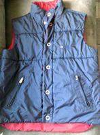 PAOLO FERETTI donkerblauwe bodywarmer met grote drukkers M, Ophalen of Verzenden, Gedragen, Maat 48/50 (M), Blauw