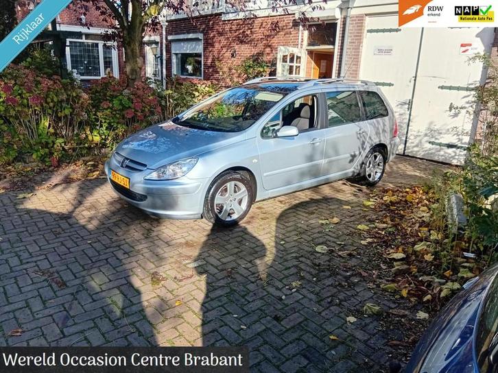 Peugeot 307 SW 2.0 16V Navtech panorama en 207, Auto's, Peugeot, Bedrijf, Te koop, ABS, Airbags, Airconditioning, Alarm, Boordcomputer