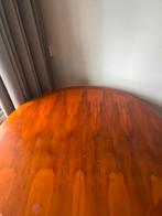 Mooie uitschuifbare ronde tafel met stoelen, Huis en Inrichting, Tafels | Eettafels, Ophalen, Zo goed als nieuw, Rond, 100 tot 150 cm