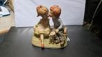 Vintage Beeldje Jongen & Meisje, 30+ jaar oud, Ophalen
