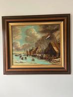 Mooi schilderij: olieverf, landschap, Zef Mahr, Ophalen of Verzenden