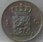 Mooie 1 cent 1876 Willem 3, Postzegels en Munten, Munten | Nederland, Koning Willem III, 1 cent, Losse munt, Verzenden