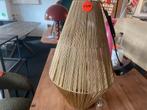 Jute Hanglamp - 55 cm organische vorm japandi, Ophalen, Nieuw, Stof, 50 tot 75 cm