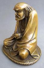 Om 1900-1950 Bodi Dharma Boeddha Tibet Chinees Chinese Boeda, Antiek en Kunst, Ophalen of Verzenden, Brons