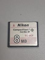 Nikon 8MB Compact Flash EC-8CF (1999) - Getest!, Audio, Tv en Foto, Fotografie | Geheugenkaarten, Gebruikt, Nikon, Minder dan 2 GB