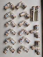 Uponor 16mm S-press koppelingen, Doe-het-zelf en Verbouw, Buizen en Afvoer, Overige materialen, Minder dan 20 mm, 6 meter of meer