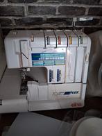 Elna 704 DEX Plus  Coverstitch, Ophalen of Verzenden, Gebruikt, Lockmachine, Overige merken
