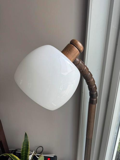 Vintage Steinhauer vloerlamp, moderne twist, Huis en Inrichting, Lampen | Vloerlampen, Zo goed als nieuw, 150 tot 200 cm, Hout