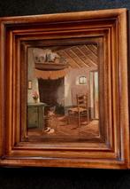 Schilderij in lijst W.Heijkoop, Antiek en Kunst, Ophalen