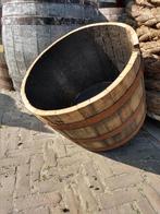 Houtenplantenbak, Ophalen, Rond, Dorpsstraat 46a 4413 BM Krabbendijke, Zo goed als nieuw