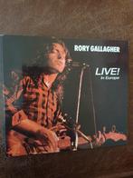 Rory gallagher live! In europe digipack, Cd's en Dvd's, Cd's | Jazz en Blues, Ophalen of Verzenden