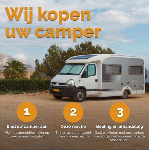♥️alle types gezocht vanaf bwj 2000✅️u ontvangt goed bod✅️, Caravans en Kamperen, Campers, Bedrijf, Half-integraal, tot en met 4