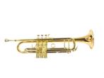 Trompet Manchester Brass, Muziek en Instrumenten, Blaasinstrumenten | Trompetten, Bes-trompet, Zo goed als nieuw, Met koffer, Ophalen