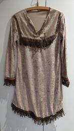Carnaval indianenjurk maat S/M, Carnaval, Ophalen of Verzenden, Zo goed als nieuw, Kleding