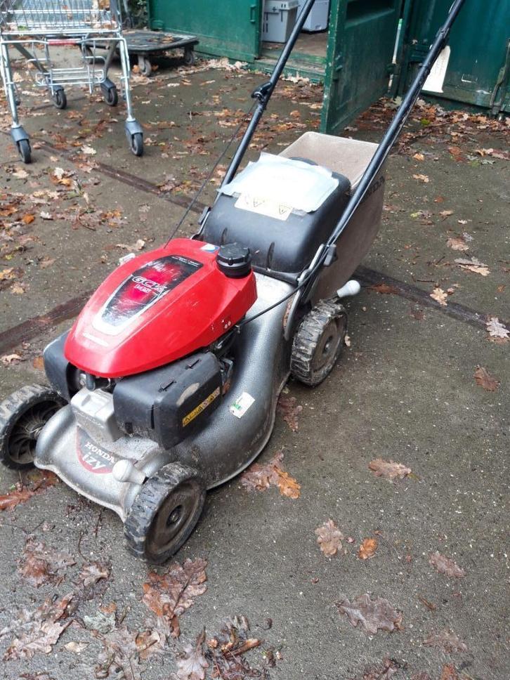 Honda Izy grasmaaier, Tuin en Terras, Grasmaaiers, Gebruikt, Benzine-grasmaaier, 40 t/m 49 cm, Opvangzak, Ophalen