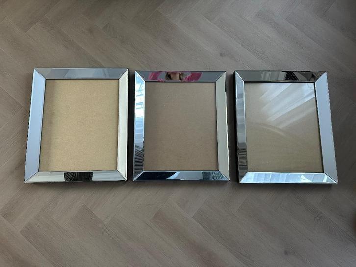 3 spiegel fotolijsten Eric kuster style 50x60 cm, Huis en Inrichting, Woonaccessoires | Spiegels, Zo goed als nieuw, 50 tot 75 cm
