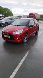 Citroën DS3 1.2 VTI 2013 Chic Rood, Auto's, Voorwielaandrijving, Bluetooth, Zwart, 1199 cc