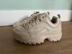 Fila disruptor creme kleur schoenen maat 37,5, Ophalen, Zo goed als nieuw, Meisje, Schoenen