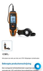 HT 309 lux meter lichtsterkte meter, Ophalen of Verzenden, Zo goed als nieuw, Overige typen