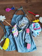 Schoonmaakster verkleed carnaval maat smlxl, Maat 38/40 (M), Carnaval, Ophalen of Verzenden, Onbekend