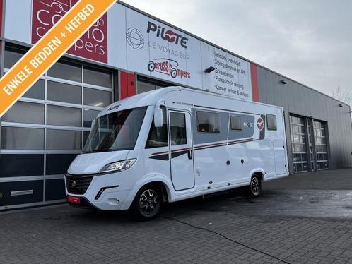 Pilote G690GJ Demo model! Integraal, lengtebedden, Hefbed., Caravans en Kamperen, Campers, Bedrijf, Integraal, tot en met 4, Overige merken