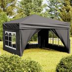 AANBIEDING |  Partytent inklapbaar met zijwanden 3x3 m antra, Tuin en Terras, Partytenten, Partytent, Minder dan 4 meter, Nieuw