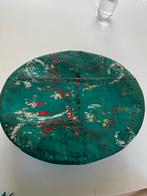 Vintage Beschilderde Trommel, Antiek en Kunst, Ophalen of Verzenden