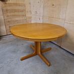 LÜBKE Vintage ronde eettafel uitschuifbare tafel, Antiek en Kunst, Ophalen of Verzenden