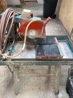 Te HUUR. Steen-/Tegelzaag Watergekoeld, Doe-het-zelf en Verbouw, Gereedschap | Zaagmachines, Ophalen, Gebruikt, 70 mm of meer