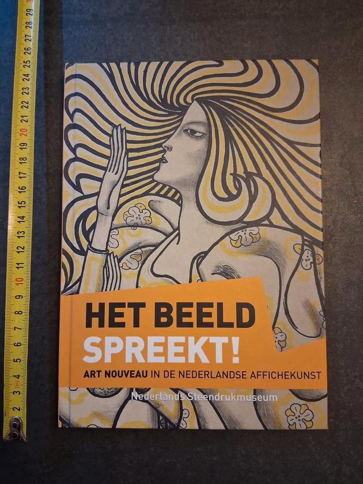 Art Nouveau in de Nederlandse Affiche en Poster kunst, Boeken, Kunst en Cultuur | Beeldend, Zo goed als nieuw, Grafische vormgeving