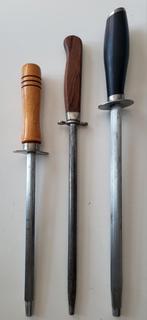 Te koop drie vintage aanzetstalen, Antiek en Kunst, Ophalen of Verzenden