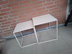 Metalen bijzettafels van Action - bijna nieuw!, Huis en Inrichting, Tafels | Bijzettafels, Minder dan 45 cm, Minder dan 55 cm