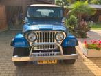 Jeep CJ7 4.2 quadra track met low range unit op lpg,, Auto's, Jeep, Stof, CJ, Blauw, 100 pk
