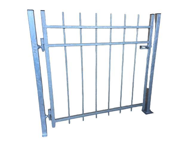 Te koop aangeboden: Sierpoort- Looppoort - Tuinpoort, Tuin en Terras, Tuinpoorten, Zo goed als nieuw, Draaipoort, Staal, 100 tot 150 cm