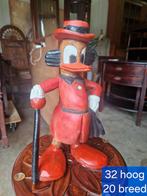 Vintage houten Oom Dagobert Duck, Antiek en Kunst, Ophalen of Verzenden