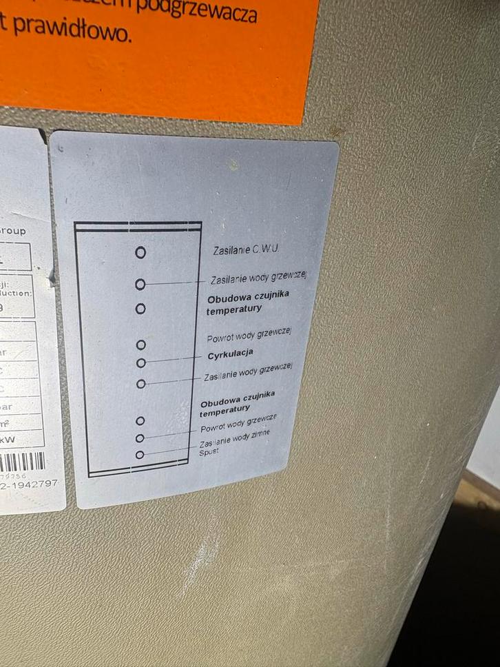 Hewalex OKC 300 NTTR/SOL Buffervat, Doe-het-zelf en Verbouw, Geisers en Boilers, Gebruikt, Boiler, 100 liter of meer, 6 t/m 10 jaar oud