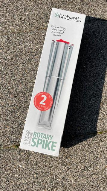 Brabantia droogmolen grondanker beschikbaar voor biedingen