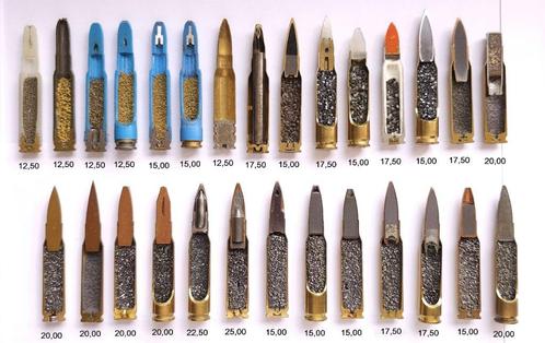 7,62x51 Nato / .308  DOORSNEDEN, Verzamelen, Militaria | Algemeen, Landmacht, Hulzen of Bodemvondsten, Amerika, Ophalen of Verzenden
