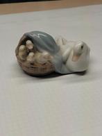 Lladro Eend met Eendjes in Mand, Antiek en Kunst, Antiek | Keramiek en Aardewerk, Ophalen of Verzenden